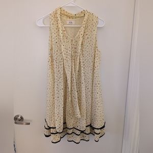 DONATING FRIDAY Vintage Pussybow Layered Dress